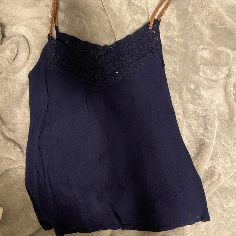 Navy Tank Top